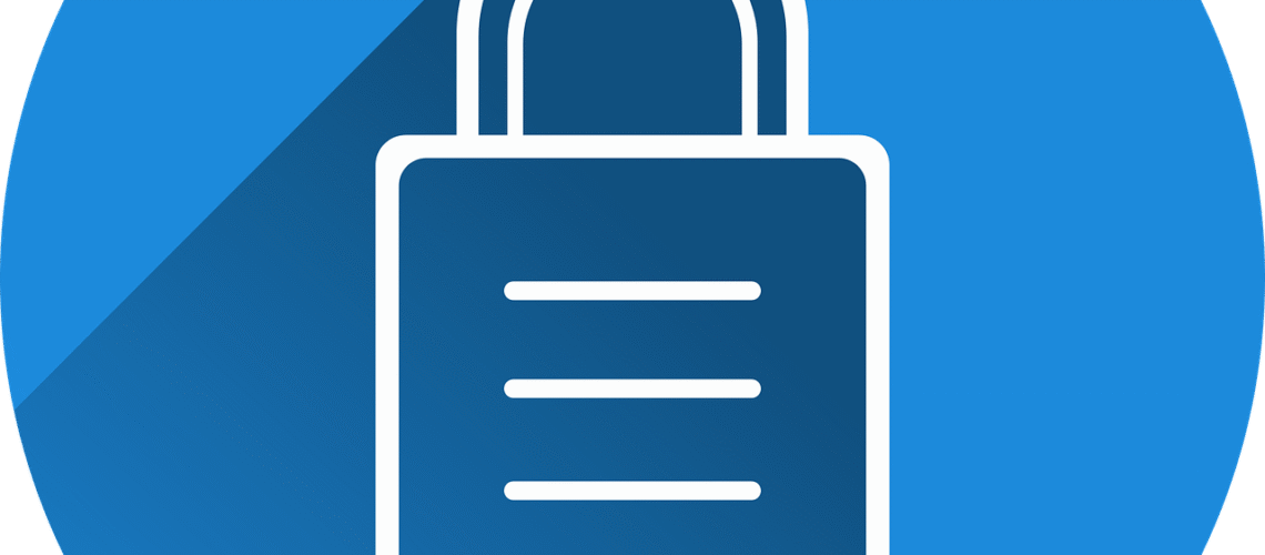 Free castle security locked vector