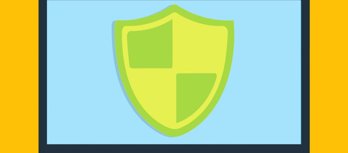 Free antivirus security privacy illustration