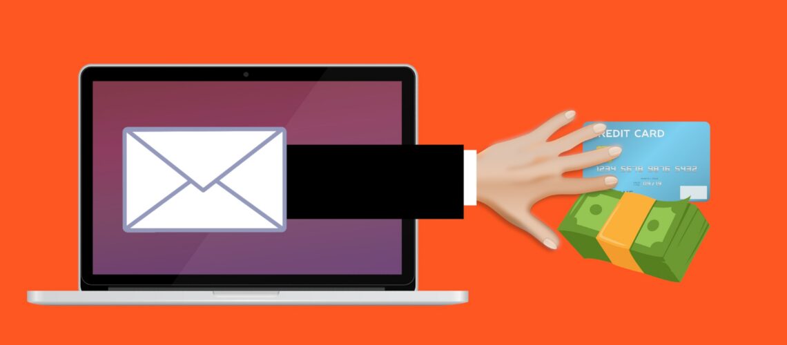Free scam phishing fraud illustration
